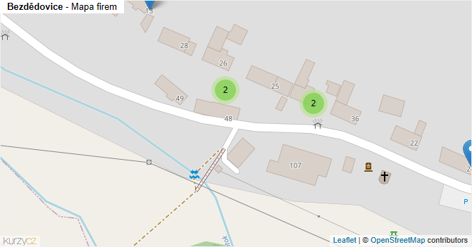 Bezdědovice - mapa firem