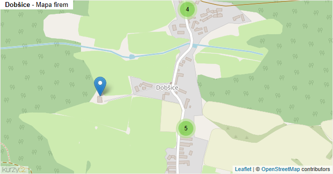 Dobšice - mapa firem