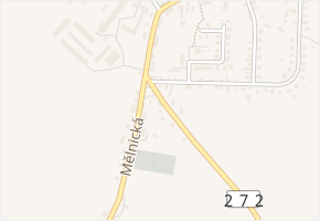 Chotětovská v obci Bezno - mapa ulice