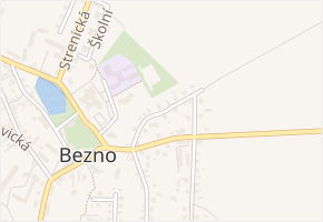Hájecká v obci Bezno - mapa ulice