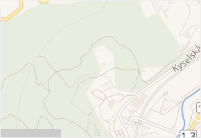 Reussova v obci Bílina - mapa ulice