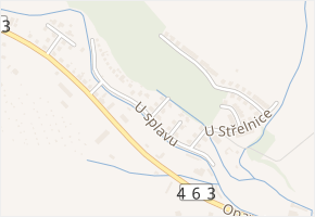 Luční v obci Bílovec - mapa ulice