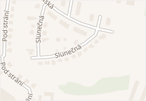 Slunečná v obci Bílovec - mapa ulice