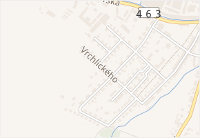 Vrchlického v obci Bílovec - mapa ulice