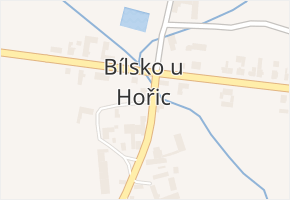 Bílsko u Hořic v obci Bílsko u Hořic - mapa části obce