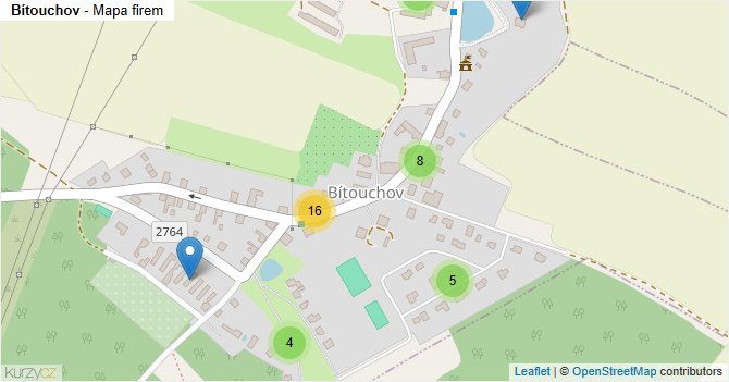 Bítouchov - mapa firem