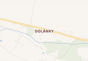Dolánky v obci Bítouchov - mapa části obce