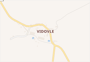 Vidovle v obci Bitozeves - mapa části obce