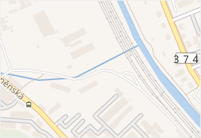 Brněnská v obci Blansko - mapa ulice