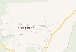 Žižlavice v obci Blansko - mapa ulice