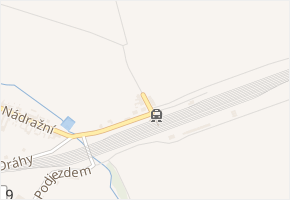 Polní v obci Blažovice - mapa ulice