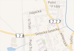 Na radosti v obci Blovice - mapa ulice