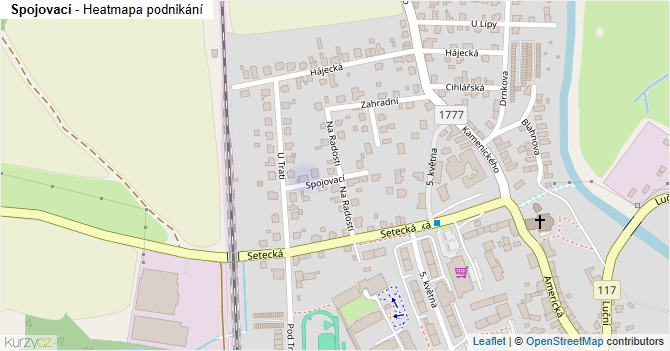 Spojovací - mapa podnikání
