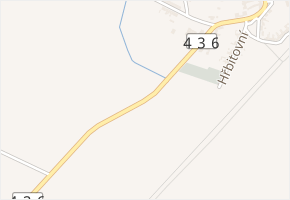 Vlkošská v obci Bochoř - mapa ulice