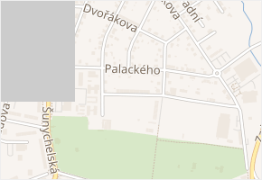 Janáčkova v obci Bohumín - mapa ulice