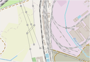K Vypařovačce v obci Bohumín - mapa ulice