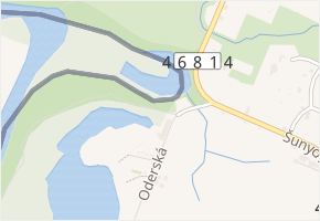 Loděnice v obci Bohumín - mapa ulice