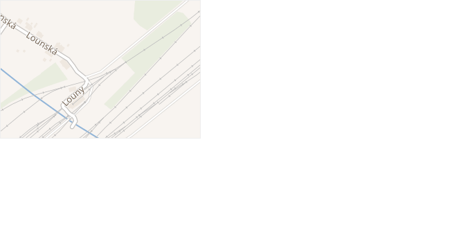 Louny v obci Bohumín - mapa ulice