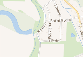 Na Hrázi v obci Bohumín - mapa ulice