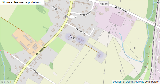 Nová - mapa podnikání