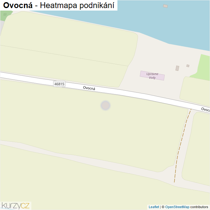 Mapa Ovocná - Firmy v ulici.