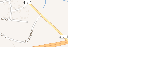 Slezská v obci Bohumín - mapa ulice