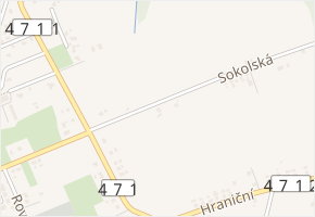 Sokolská v obci Bohumín - mapa ulice
