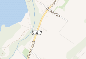 Štěrková v obci Bohumín - mapa ulice