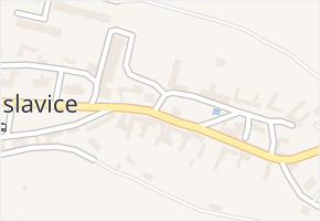 Bohuslavice v obci Bohuslavice - mapa části obce