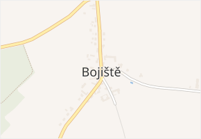 Bojiště v obci Bojiště - mapa části obce