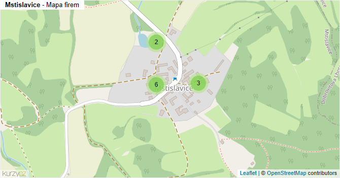 Mstislavice - mapa firem