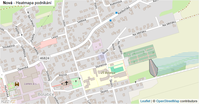 Nová - mapa podnikání