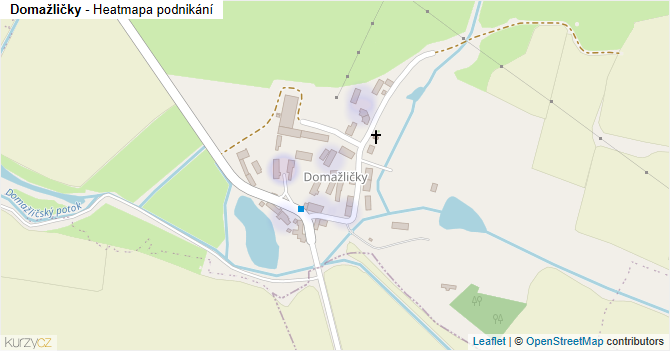 Domažličky - mapa podnikání