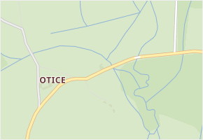 Otice v obci Boletice - mapa ulice