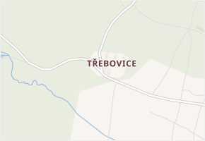 Třebovice v obci Boletice - mapa ulice