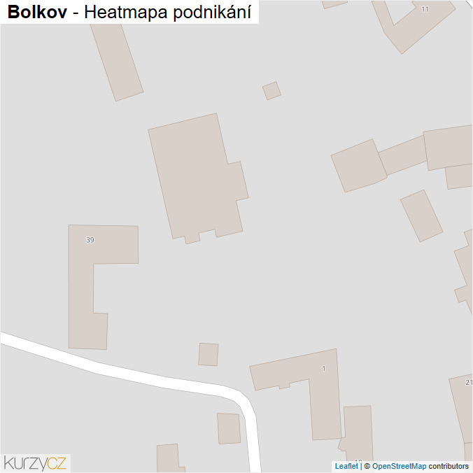 Mapa Bolkov - Firmy v obci.