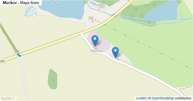 Muckov - mapa firem