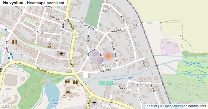 Na výsluní - mapa podnikání