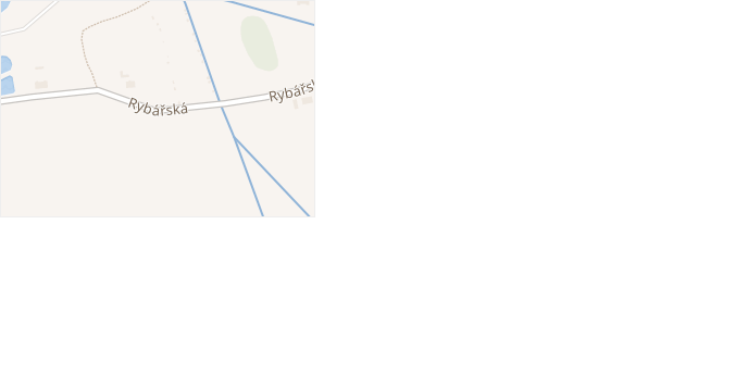 Rybářská v obci Bor - mapa ulice