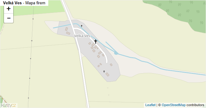 Velká Ves - mapa firem