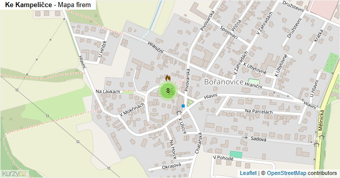 Ke Kampeličce - mapa firem