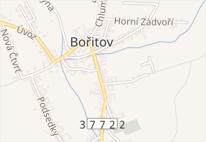 Náměstí U Václava v obci Bořitov - mapa ulice