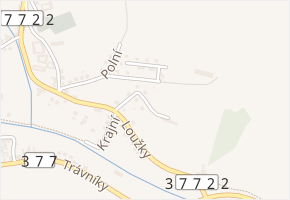 Pod Chocholí v obci Bořitov - mapa ulice