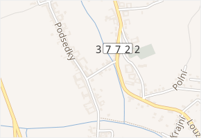 Rolínkova v obci Bořitov - mapa ulice