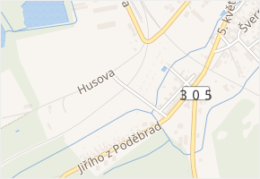 Bezejmenná v obci Borohrádek - mapa ulice