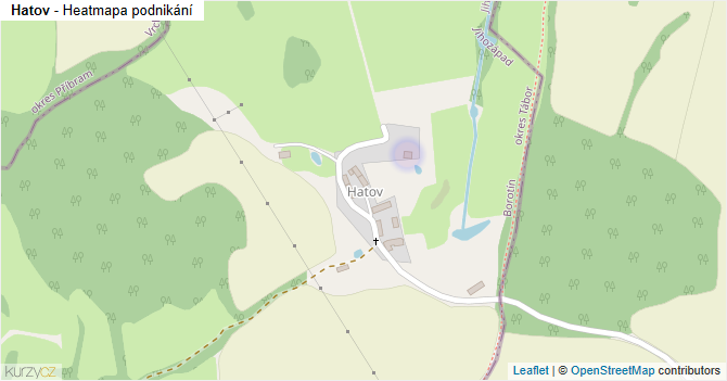 Hatov - mapa podnikání