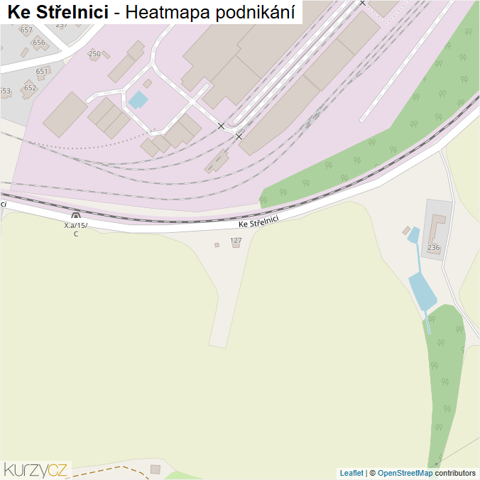 Mapa Ke Střelnici - Firmy v ulici.