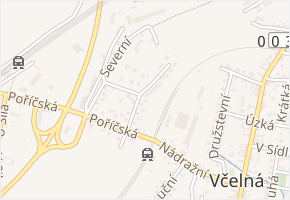 Rybářská v obci Boršov nad Vltavou - mapa ulice