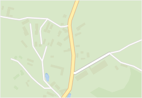 Mužský v obci Boseň - mapa části obce