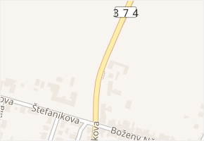 Havlíčkova v obci Boskovice - mapa ulice